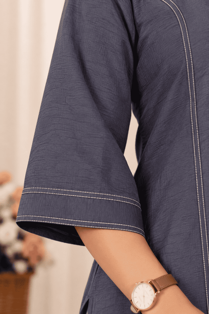 Blue Butter Cotton kurta pant set